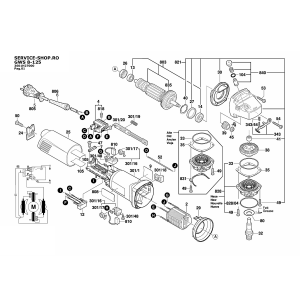 Bosch GWS 8-125 (3601H27000-EU)